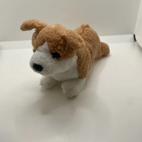Aurora Toys Aurora World Corky Corgi Dog Plush Tan White Puppy